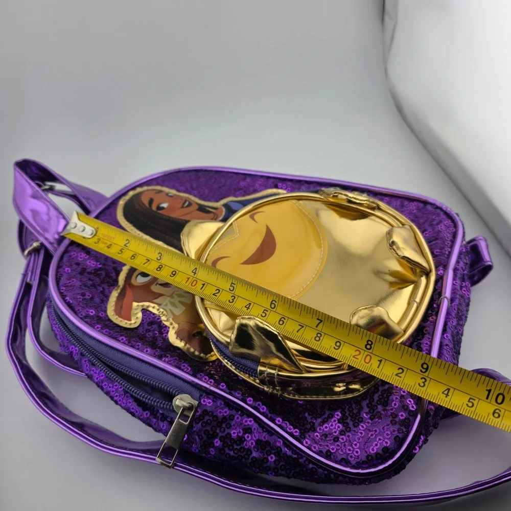Disney Wish Sequin Mini Backpack‎ Asha Star Valentino Purple